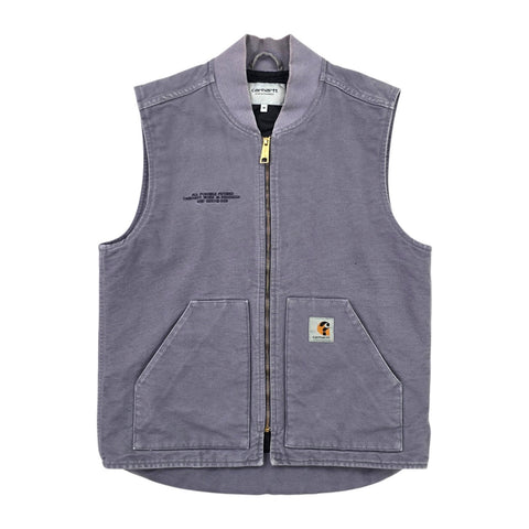 Carhartt WIP x Size? All Possible Futures Vest Jacket Purple Men's Medium