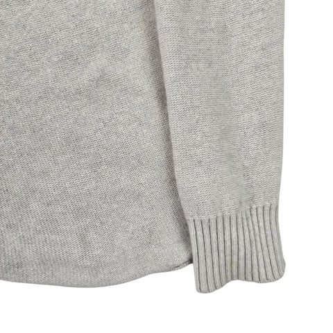 Stone Island 2016 Knitted Crew Neck Pocket Jumper Grey Men's Large