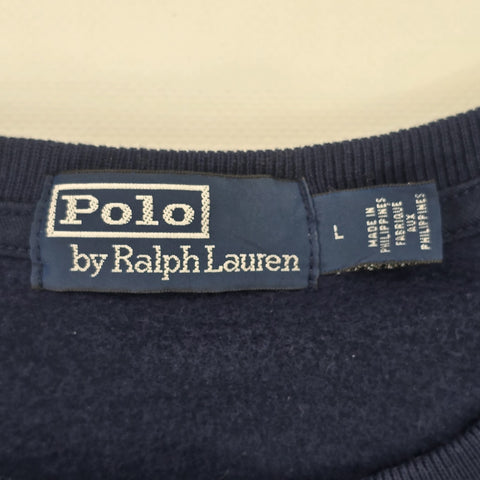 Polo Ralph Lauren Rare MLB Bear Cubs Baseball Sweatshirt Blue Mens Large