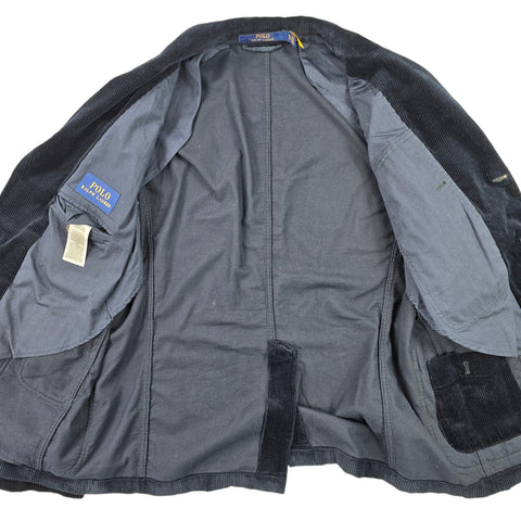 Polo Ralph Lauren Chore Jacket Corduroy Blazer Navy Blue Men's XL