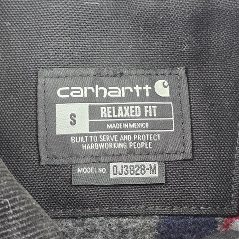Carhartt Detroit Workwear Blanket Lined Jacket Black Men's Small