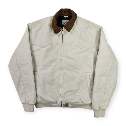 Carhartt WIP OG Santa Fe Quilt Lined Jacket Grey Men's Large