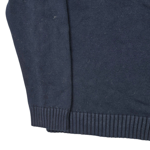 Polo Ralph Lauren Spellout Logo Knitted Jumper Blue Men's XL