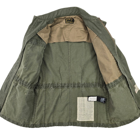 Polo Ralph Lauren Military Field Patch Jacket Green Men's Small