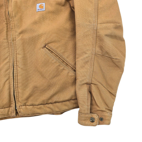 Carhartt Detroit Workwear Blanket Lined Jacket Brown Men's Large