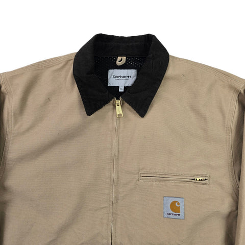 Carhartt WIP Detroit Mesh Lined Jacket Brown Men's XL