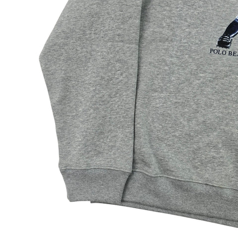 Polo Ralph Lauren Rare MLB Bear Cubs Baseball Sweatshirt Grey Mens XXL #2