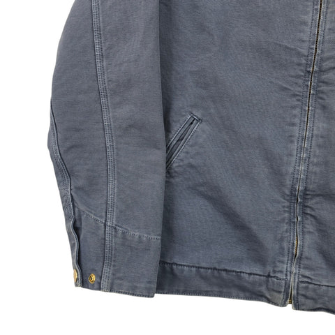 Carhartt WIP Detroit Dyed Bomber Jacket Blue Men's Small