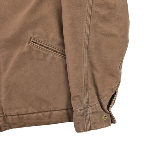 Carhartt WIP OG Detroit Quilt Lined Jacket Brown Men's Small