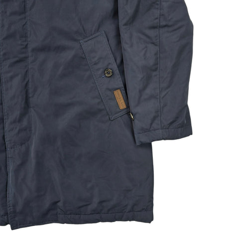 Polo Ralph Lauren Commuter Quilted Trench Coat Jacket Blue Men's Small