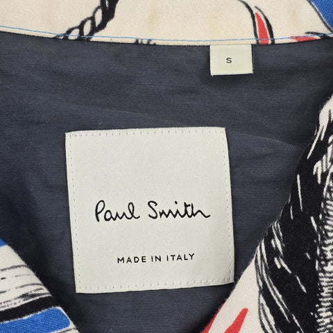 Paul Smith Cowboy Rodeo Graphic Short Sleeve Shirt Men's Small