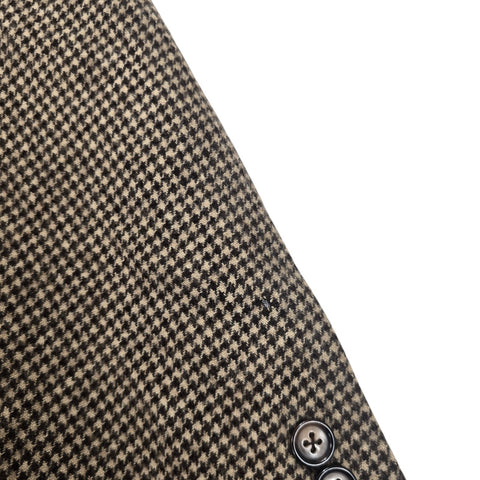 Ralph Lauren Purple Label Cashmere Houndstooth Blazer Men's Size 46L