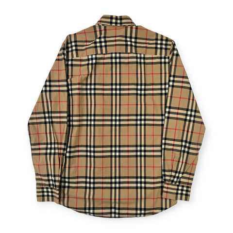 Burberry Caxton Nova Check Long Sleeve Shirt Men's Medium