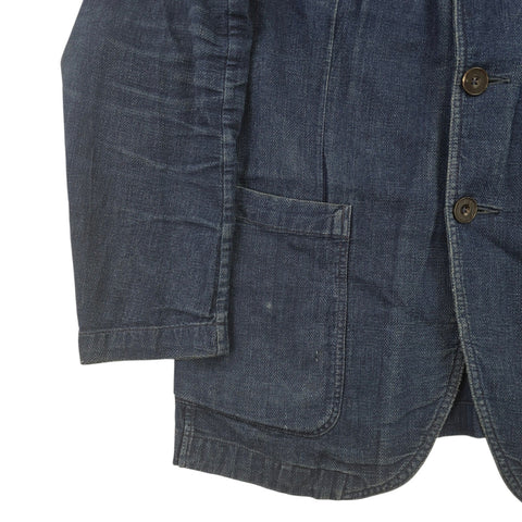 RRL Ralph Lauren Denim Chore Blazer Jacket Blue Men's Small