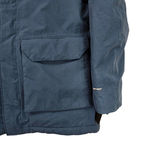 The North Face Tower Peak 550 Dryvent Down Puffer Jacket Blue Men's Large