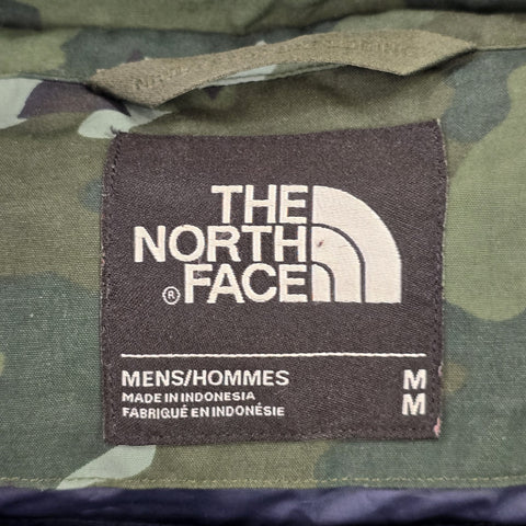 The North Face Box Canyon 550 Camouflage Down Puffer Jacket Men's Medium