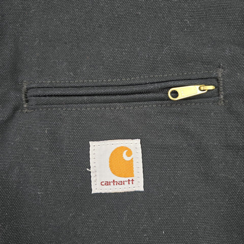 Carhartt Detroit Y2K Workwear Blanket Lined Jacket Black Men's XL