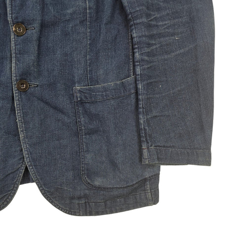 RRL Ralph Lauren Denim Chore Blazer Jacket Blue Men's Small