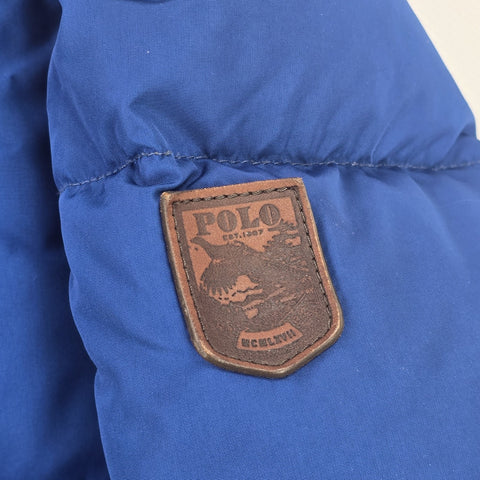Polo Ralph Lauren Down Puffer Jacket Blue Men's Small