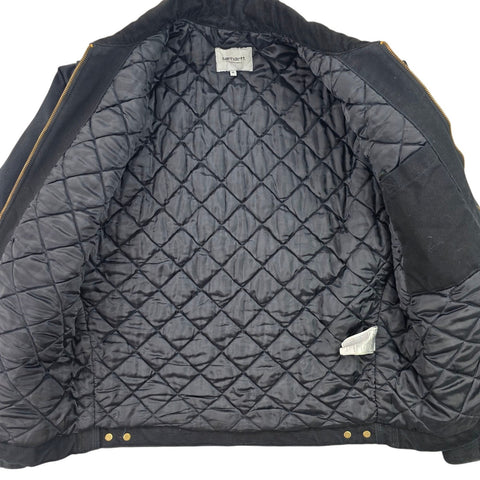 Carhartt WIP OG Detroit Quilt Lined Jacket Black Men's Medium