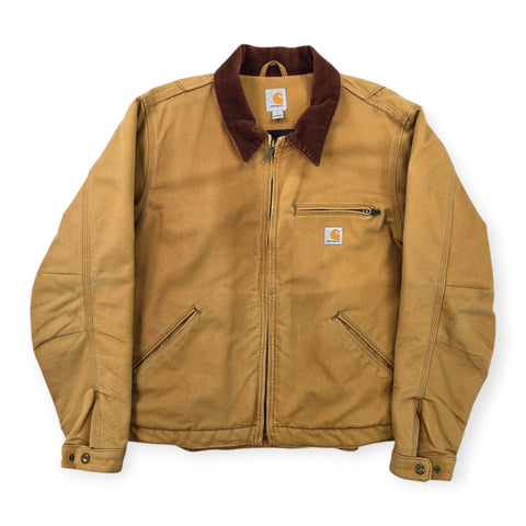 Carhartt Detroit Workwear Blanket Lined Jacket Brown Men's Large