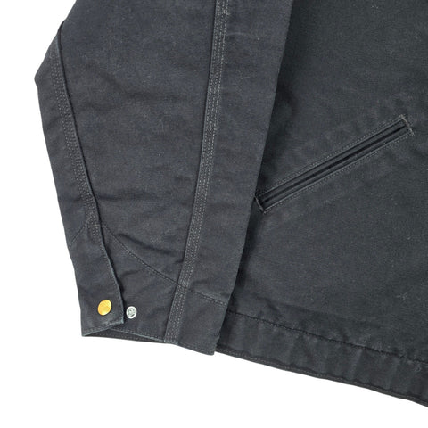 Carhartt Detroit Y2K Workwear Blanket Lined Jacket Black Men's XXL