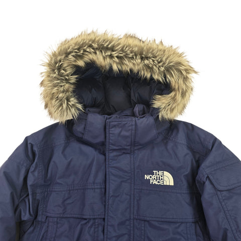 The North Face Mcmurdo 550 Dryvent Down Puffer Jacket Blue Men's Small
