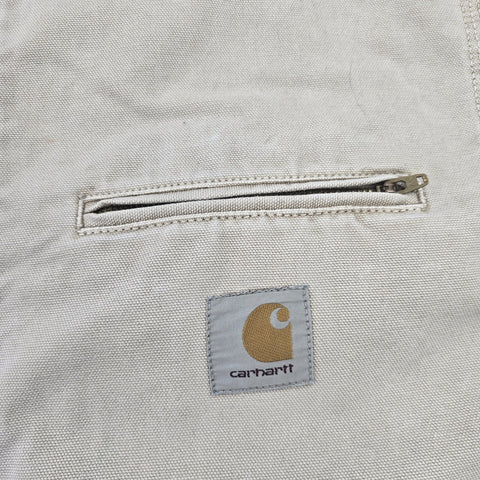 Carhartt WIP Detroit Dyed Bomber Jacket Brown Men's XL