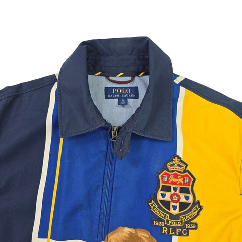 Polo Ralph Lauren Rugby Graphic Colourblock Harirngton Jacket Men's Medium