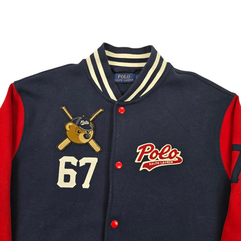 Polo Ralph Lauren Bears Spellout Varsity Jacket Men's Large