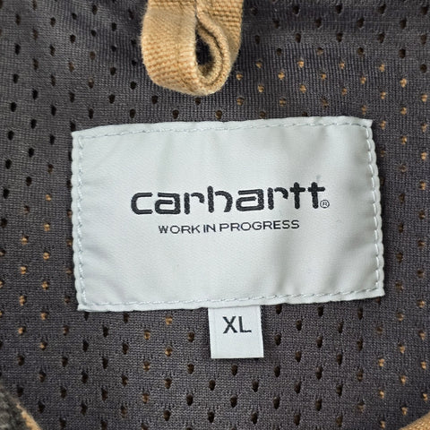 Carhartt WIP Detroit Mesh Lined Jacket Brown Men's XL