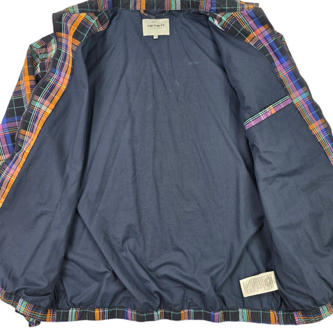 Carhartt WIP Vilay Checkered Bomber Jacket Men's XXL