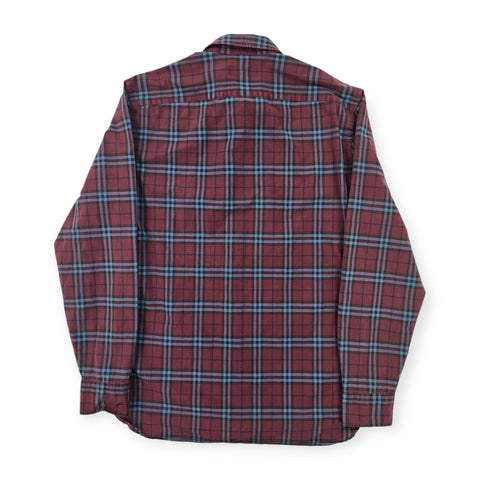 Burberry London Nova Check Long Sleeve Shirt Men's Small