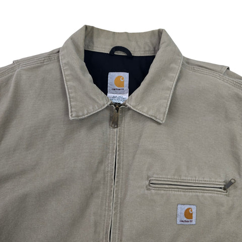 Carhartt Detroit EJ196 Y2K Workwear Jacket Brown Men's Large