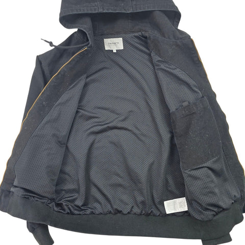 Carhartt WIP Active Mesh Lined Bomber Jacket Black Men's Large