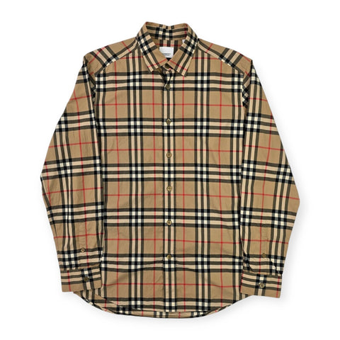 Burberry Caxton Nova Check Long Sleeve Shirt Men's Medium