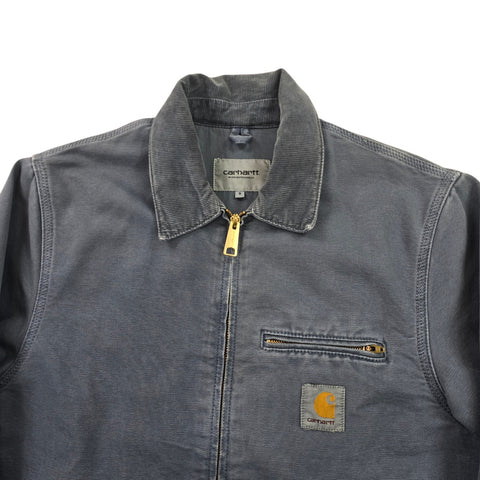 Carhartt WIP Detroit Dyed Bomber Jacket Blue Men's Small