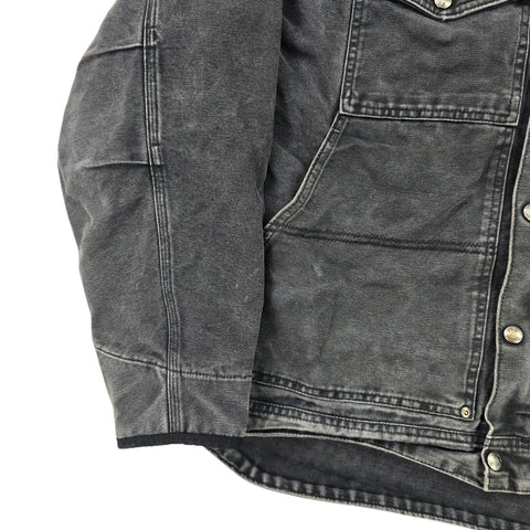 Carhartt Berwick Y2K Workwear Fleece Lined Jacket Grey Men's XL