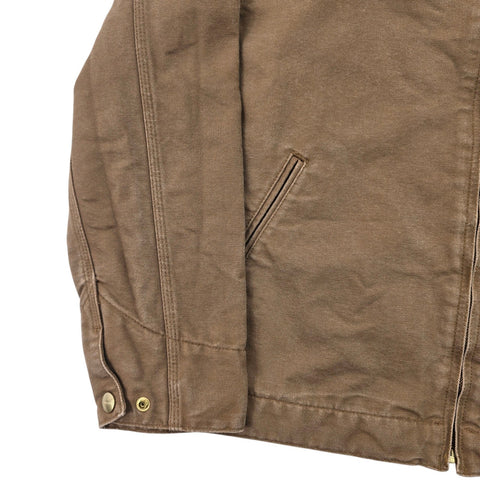 Carhartt WIP Detroit Mesh Lined Jacket Brown Men's Medium