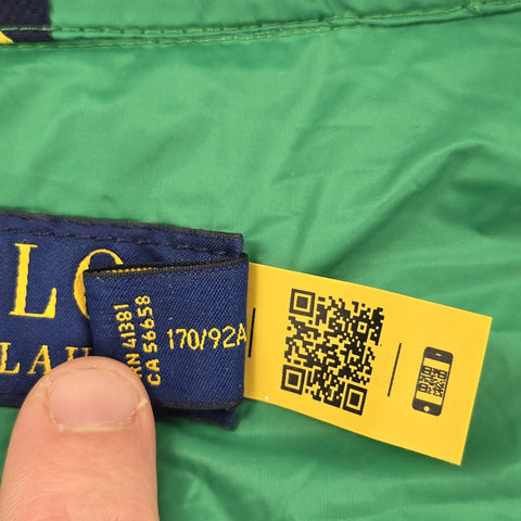 Polo Ralph Lauren Down Puffer Jacket Green Men's Small