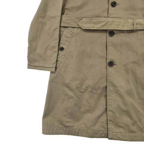 Polo Ralph Lauren Balmacaan Reversible Patchwork Trench Coat Men's Medium