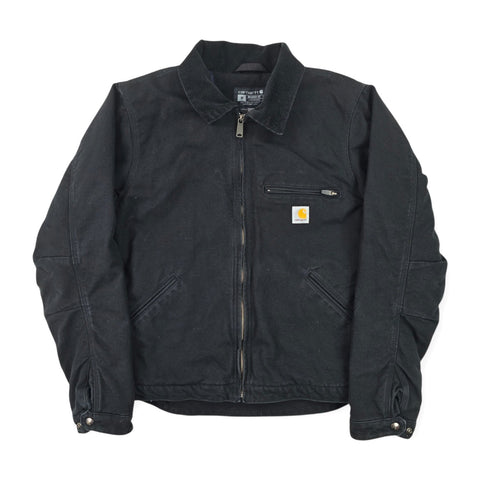 Carhartt Detroit Workwear Blanket Lined Jacket Black Men's Medium