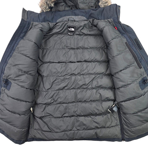 The North Face El Norte Hyvent Down Puffer Jacket Grey Men's Medium