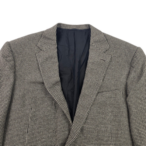 Ralph Lauren Purple Label Cashmere Houndstooth Blazer Men's Size 46L