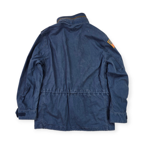 Polo Ralph Lauren M65 USA Flag Combat Field Jacket Blue Men's Small