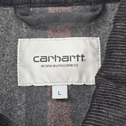 Carhartt WIP Detroit Blanket Lined Jacket Black Men's Large