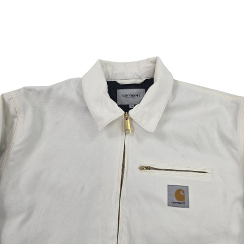 Carhartt WIP Detroit Blanket Lined Jacket White Men's XL