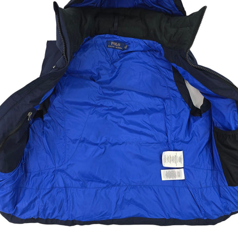 Polo Ralph Lauren Big Pony Tyrol Down Puffer Gilet Jacket Blue Men's Small