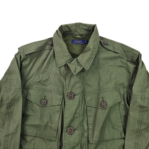 Polo Ralph Lauren Utility Field Canvas Jacket Green Men's Large