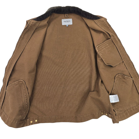 Carhartt WIP Detroit Bomber Jacket Brown Men's Large